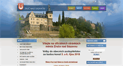 Desktop Screenshot of mesto-zruc.cz
